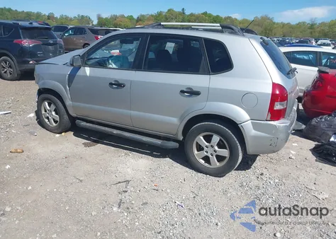2008 Hyundai Tucson Gls z USA, uszkodzony, nr VIN KM8JM12BX8U812807